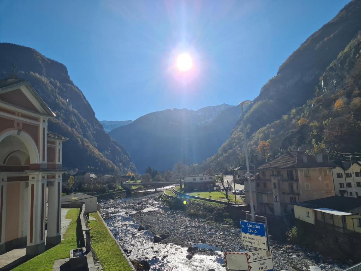 Albergo Posta Bignasco Esterno foto