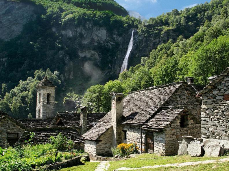 Albergo Posta Bignasco Esterno foto